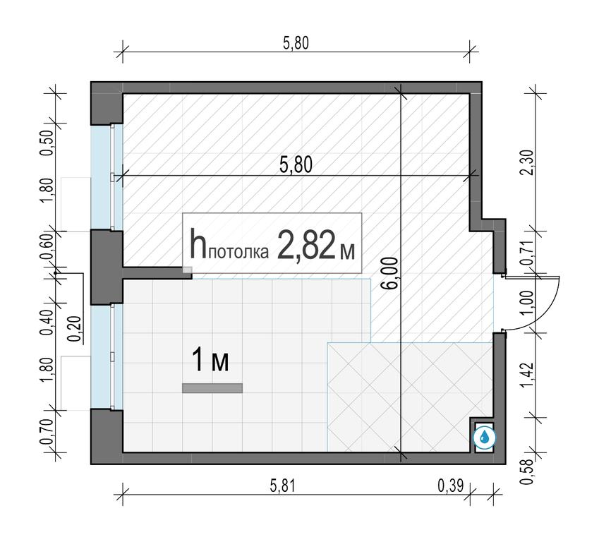 1-BD Apartment Sale, 35 sq. m. at Novoe Pushkino, mikrorayon Novoye Pushkino, Pushkino, Moscow Region, Russia #2