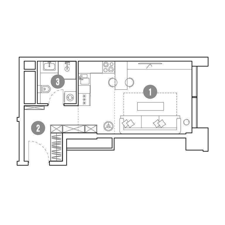 Apartment Sale, 30.7 sq. m. at Mirapolis, Mira Avenue, 222Ас9, Moscow, Russia #1 Apartment Sale, 30.7 sq. m. at Mirapolis, Mira Avenue, 222Ас9, Moscow, Russia #1