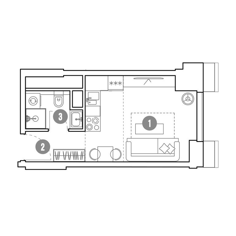 Apartment Sale, 20.1平方米 at Mirapolis, Mira Avenue, 222Ас9, Moscow, Russia #1 Apartment Sale, 20.1平方米 at Mirapolis, Mira Avenue, 222Ас9, Moscow, Russia #1
