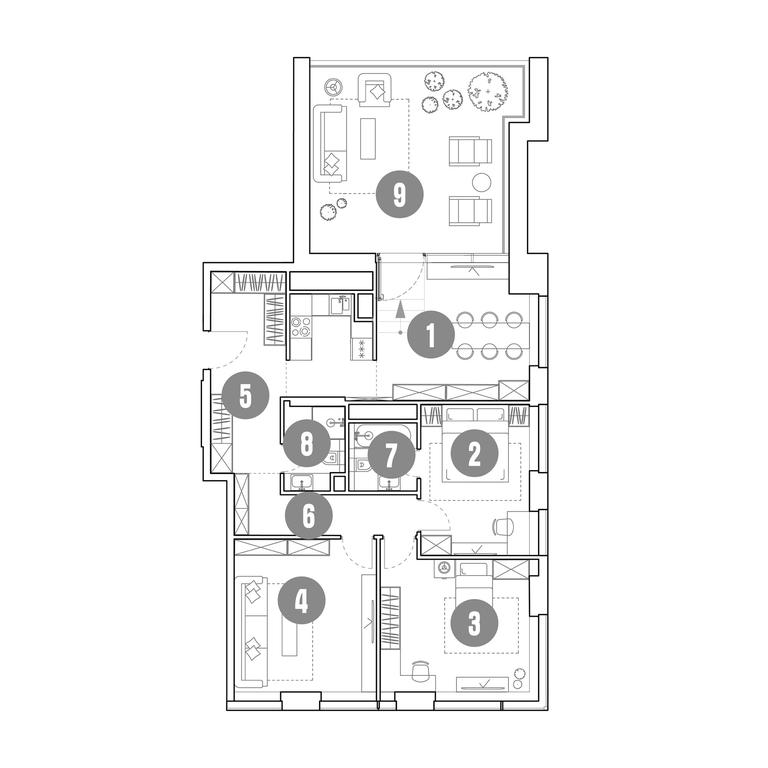 3-BD Apartment Sale, 122.7 sq. m. at Mirapolis, Mira Avenue, 222Ас9, Moscow, Russia #1 3-BD Apartment Sale, 122.7 sq. m. at Mirapolis, Mira Avenue, 222Ас9, Moscow, Russia #1