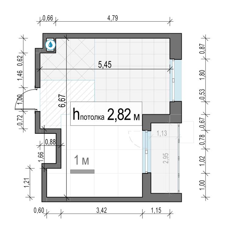 1-BD Apartment Sale, 30.9平方米 at Novoe Pushkino, mikrorayon Novoye Pushkino, Pushkino, Moscow Region, Russia #2 1-BD Apartment Sale, 30.9平方米 at Novoe Pushkino, mikrorayon Novoye Pushkino, Pushkino, Moscow Region, Russia #2