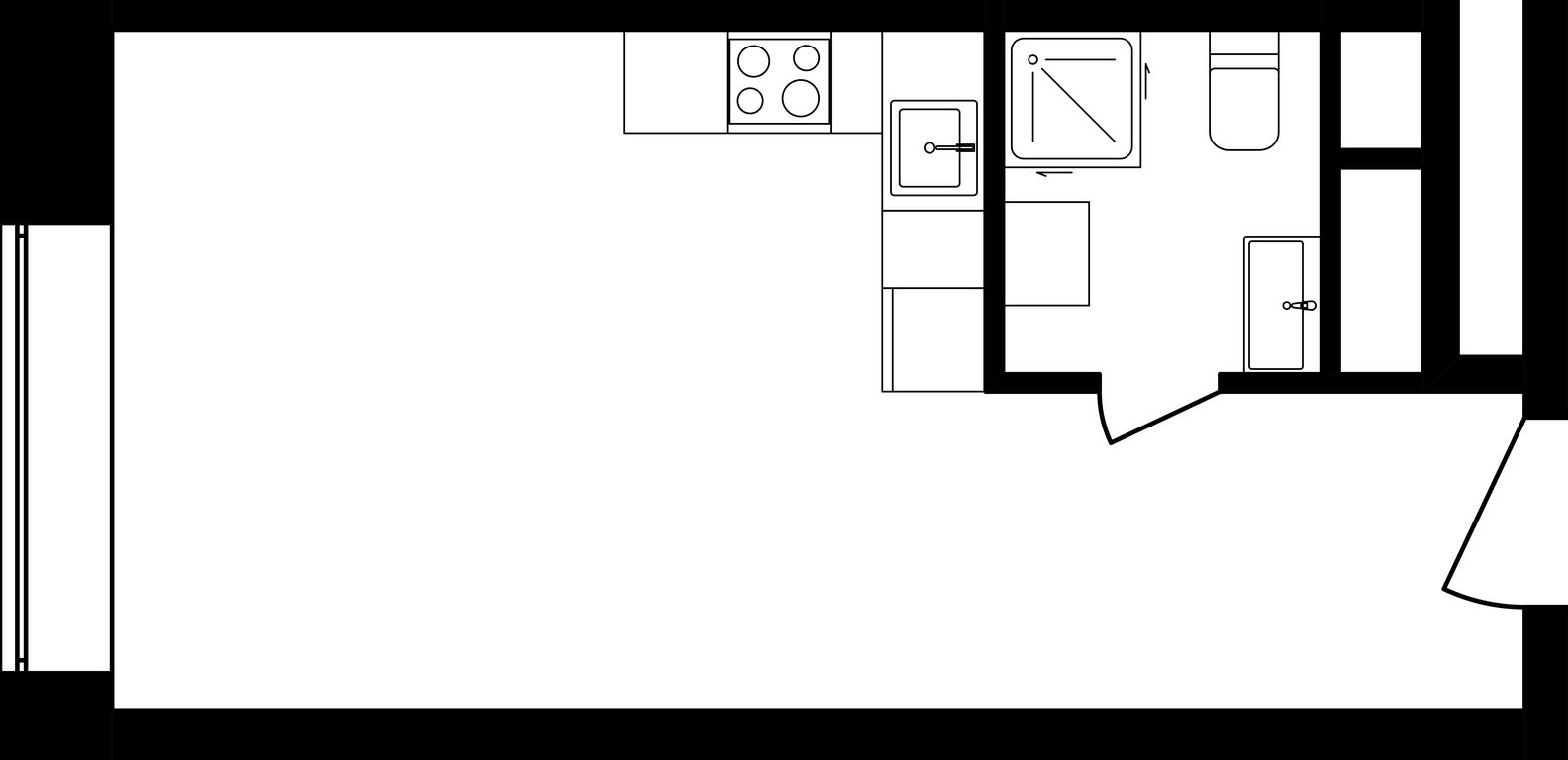 Apartment Sale, 29.5平方米 at Stellar City, Skolkovskoye Highway, 1, Moscow, Russia #1