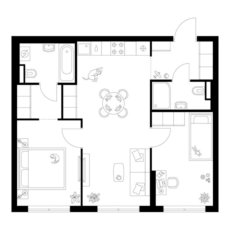 2-BD Apartment Sale, 57 sq. m. at Ilinskie Luga, Zapovednaya Street, 1, posyolok Ilyinskoye-Usovo, Krasnogorsk City District, Moscow Region, Russia #1 2-BD Apartment Sale, 57 sq. m. at Ilinskie Luga, Zapovednaya Street, 1, posyolok Ilyinskoye-Usovo, Krasnogorsk City District, Moscow Region, Russia #1
