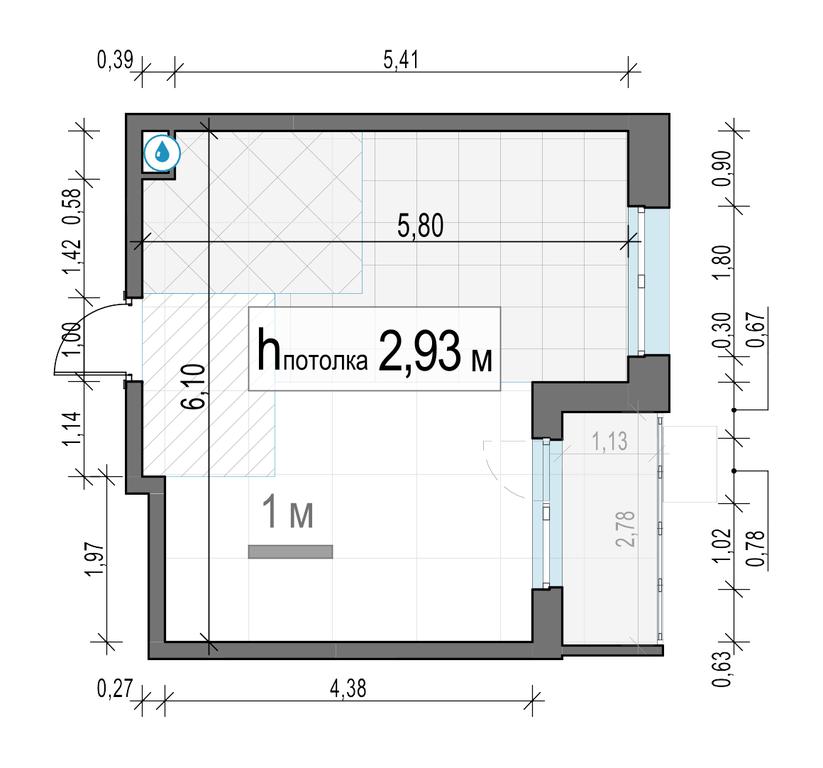 1-BD Apartment Sale, 31.4 sq. m. at Novoe Pushkino, mikrorayon Novoye Pushkino, Pushkino, Moscow Region, Russia #2 1-BD Apartment Sale, 31.4 sq. m. at Novoe Pushkino, mikrorayon Novoye Pushkino, Pushkino, Moscow Region, Russia #2