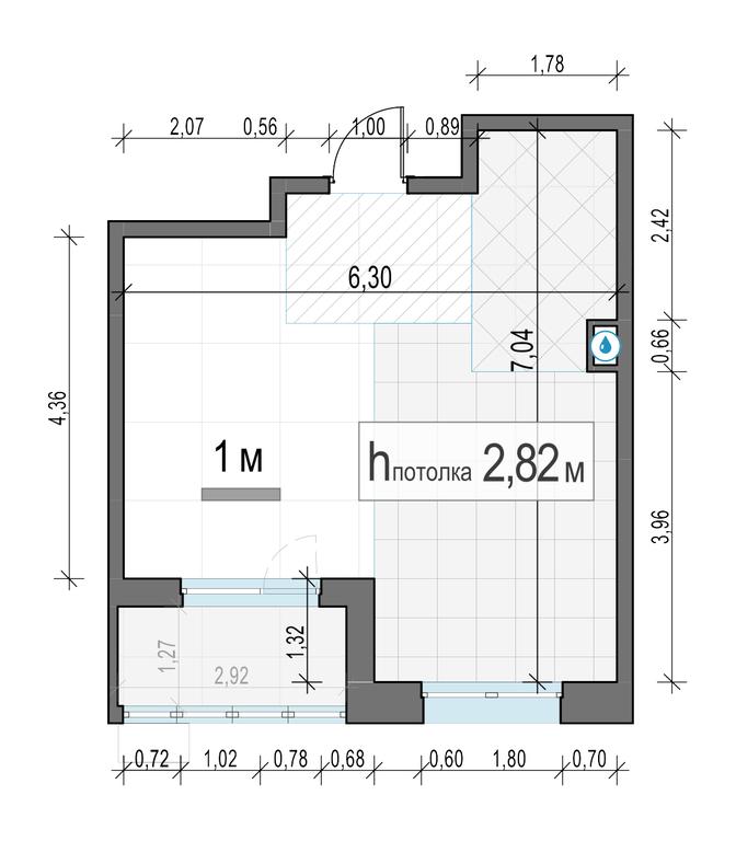 1-BD Apartment Sale, 36.11 sq. m. at Novoe Pushkino, mikrorayon Novoye Pushkino, Pushkino, Moscow Region, Russia #2 1-BD Apartment Sale, 36.11 sq. m. at Novoe Pushkino, mikrorayon Novoye Pushkino, Pushkino, Moscow Region, Russia #2