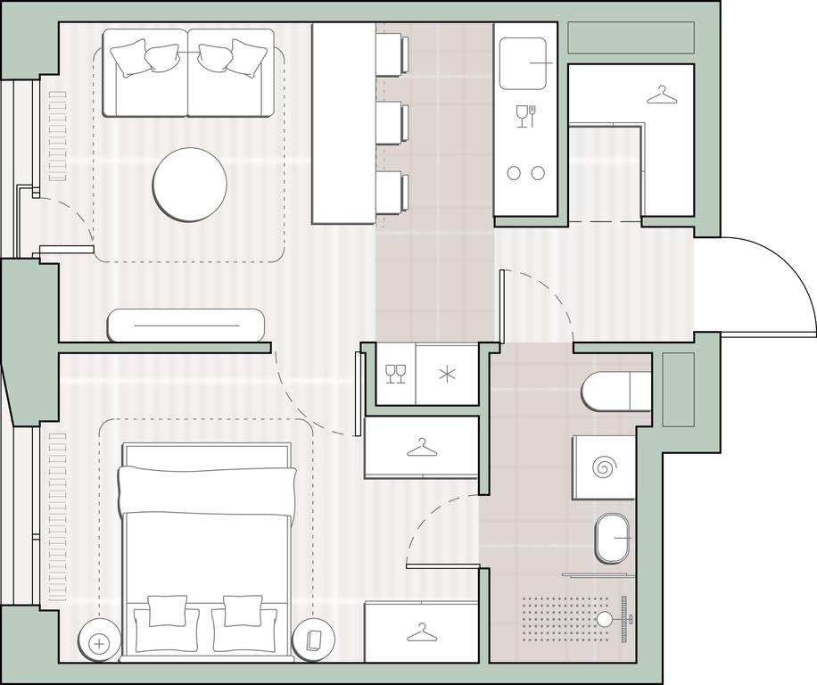 1-BD Apartment Sale, 34.3平方米 at Sreda na Lobachevskogo, Ochakovskoye Highway, Moscow, Russia #1 1-BD Apartment Sale, 34.3平方米 at Sreda na Lobachevskogo, Ochakovskoye Highway, Moscow, Russia #1