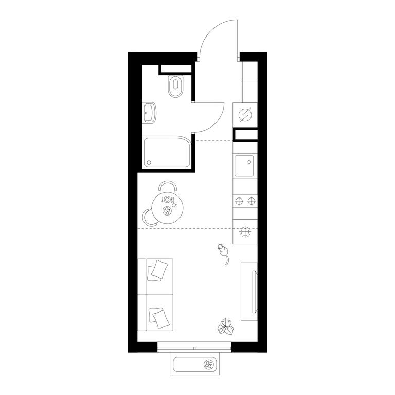 Продажа квартиры, 18,7 м² в ЖК «Ильинские луга», Заповедная улица, 1, посёлок Ильинское-Усово, городской округ Красногорск, Московская область, Россия #1 Продажа квартиры, 18,7 м² в ЖК «Ильинские луга», Заповедная улица, 1, посёлок Ильинское-Усово, городской округ Красногорск, Московская область, Россия #1