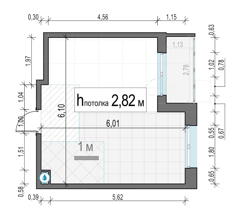 1-BD Apartment Sale, 32.8 sq. m. at Novoe Pushkino, mikrorayon Novoye Pushkino, Pushkino, Moscow Region, Russia #2 1-BD Apartment Sale, 32.8 sq. m. at Novoe Pushkino, mikrorayon Novoye Pushkino, Pushkino, Moscow Region, Russia #2