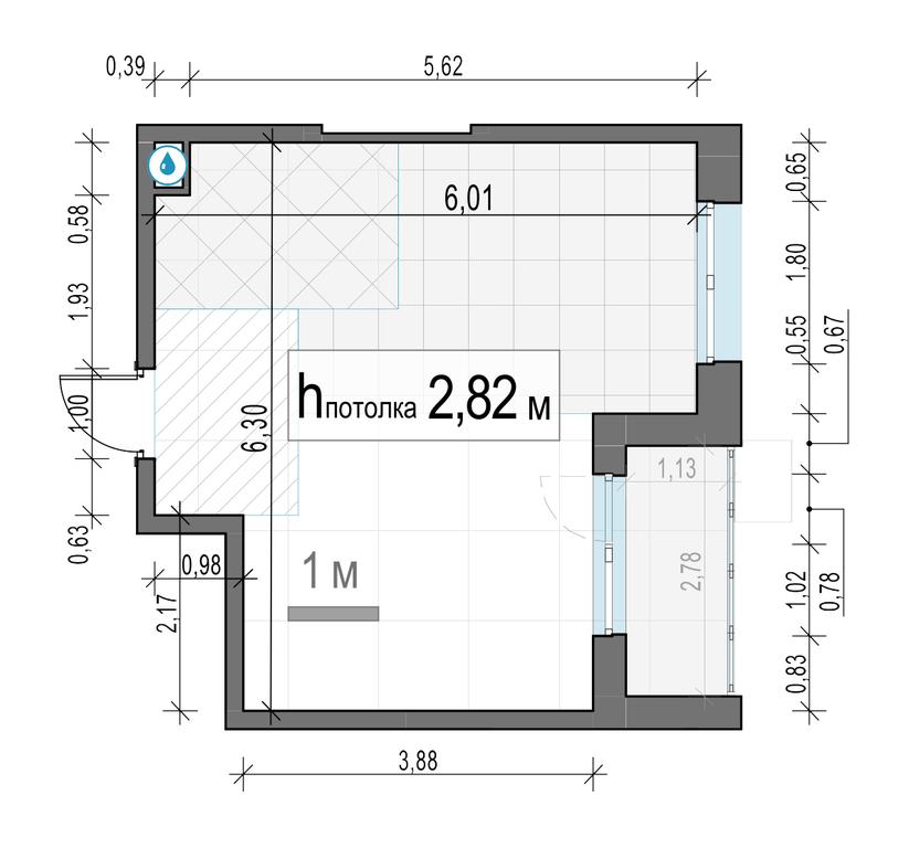 1-BD Apartment Sale, 32.3 sq. m. at Novoe Pushkino, mikrorayon Novoye Pushkino, Pushkino, Moscow Region, Russia #2 1-BD Apartment Sale, 32.3 sq. m. at Novoe Pushkino, mikrorayon Novoye Pushkino, Pushkino, Moscow Region, Russia #2