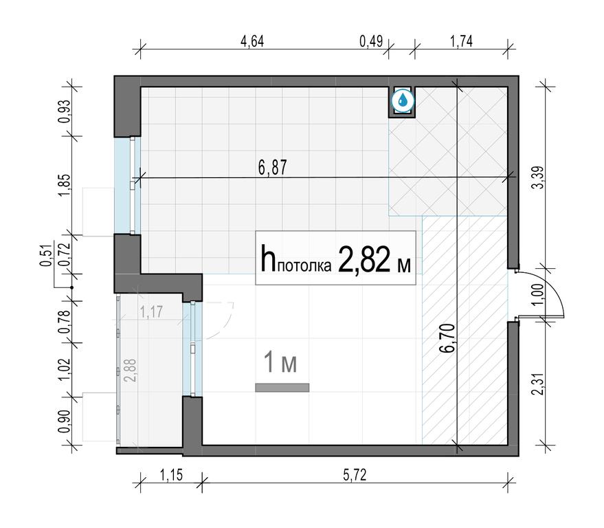 1-BD Apartment Sale, 42.3 sq. m. at Novoe Pushkino, mikrorayon Novoye Pushkino, Pushkino, Moscow Region, Russia #2 1-BD Apartment Sale, 42.3 sq. m. at Novoe Pushkino, mikrorayon Novoye Pushkino, Pushkino, Moscow Region, Russia #2
