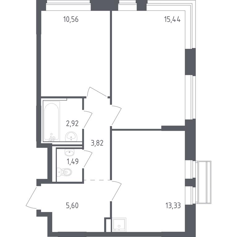 Продажа 1-комн. квартиры, 53,16 м² в ЖК «Рублевский Квартал», квартал Лайково Грин, жилой комплекс Город-событие Лайково, село Лайково, Одинцовский городской округ, Московская область, Россия #1 Продажа 1-комн. квартиры, 53,16 м² в ЖК «Рублевский Квартал», квартал Лайково Грин, жилой комплекс Город-событие Лайково, село Лайково, Одинцовский городской округ, Московская область, Россия #1