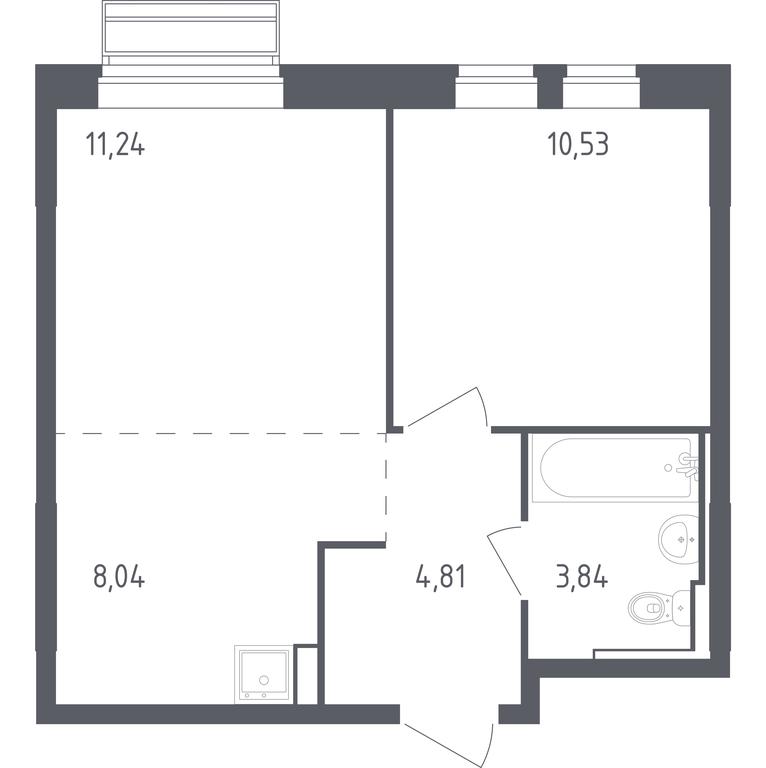 Apartment Sale, 38.46平方米 at Rublevskiy Kvartal, Laykovo Green Quarter, zhiloy kompleks Gorod-sobytiye Laykovo, selo Laykovo, Odintsovskiy City District, Moscow Region, Russia #1 Apartment Sale, 38.46平方米 at Rublevskiy Kvartal, Laykovo Green Quarter, zhiloy kompleks Gorod-sobytiye Laykovo, selo Laykovo, Odintsovskiy City District, Moscow Region, Russia #1