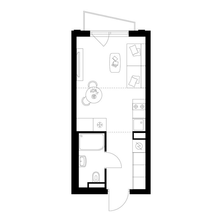 Apartment Sale, 21.97 sq. m. at Ilinskie Luga, Zapovednaya Street, 1, posyolok Ilyinskoye-Usovo, Krasnogorsk City District, Moscow Region, Russia #1 Apartment Sale, 21.97 sq. m. at Ilinskie Luga, Zapovednaya Street, 1, posyolok Ilyinskoye-Usovo, Krasnogorsk City District, Moscow Region, Russia #1