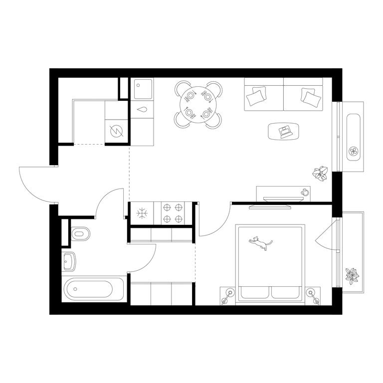 Продажа 1-комн. квартиры, 40,5 м² в ЖК «Ильинские луга», Заповедная улица, 1, посёлок Ильинское-Усово, городской округ Красногорск, Московская область, Россия #1 Продажа 1-комн. квартиры, 40,5 м² в ЖК «Ильинские луга», Заповедная улица, 1, посёлок Ильинское-Усово, городской округ Красногорск, Московская область, Россия #1