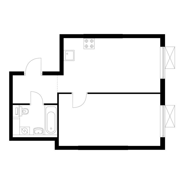 1-BD Apartment Sale, 40.5平方米 at Kuzminskiy Les, mikrorayon Belaya Dacha, 25, Kotelniki, Moscow Region, Russia #1 1-BD Apartment Sale, 40.5平方米 at Kuzminskiy Les, mikrorayon Belaya Dacha, 25, Kotelniki, Moscow Region, Russia #1