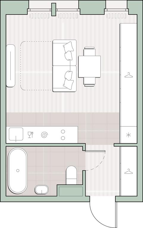 Apartment Sale, 28.3 sq. m. at Sreda na Lobachevskogo, Ochakovskoye Highway, Moscow, Russia #1