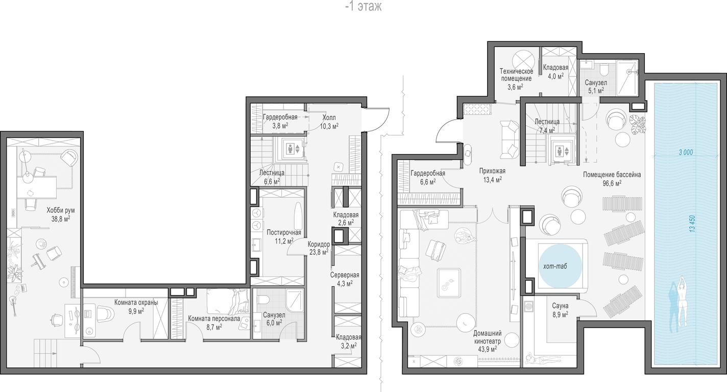 5-BD Apartment Sale, 1,029.7 sq. m. at Obydenskiy 1, 1st Obydensky Lane, 12с1, Moscow, Russia #1 5-BD Apartment Sale, 1,029.7 sq. m. at Obydenskiy 1, 1st Obydensky Lane, 12с1, Moscow, Russia #1