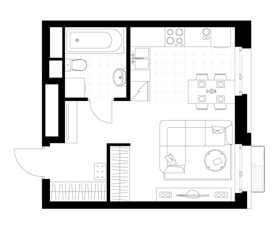 Apartment Sale, 28.4 sq. m. at Rezidentsii Skolkovo, Kashtanovaya ulitsa, 1, rabochiy posyolok Zarechye, Odintsovskiy City District, Moscow Region, Russia #1 Apartment Sale, 28.4 sq. m. at Rezidentsii Skolkovo, Kashtanovaya ulitsa, 1, rabochiy posyolok Zarechye, Odintsovskiy City District, Moscow Region, Russia #1