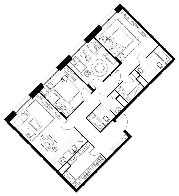3-BD Apartment Sale, 91.7平方米 at Rezidentsii Skolkovo, Kashtanovaya ulitsa, 1, rabochiy posyolok Zarechye, Odintsovskiy City District, Moscow Region, Russia #1 3-BD Apartment Sale, 91.7平方米 at Rezidentsii Skolkovo, Kashtanovaya ulitsa, 1, rabochiy posyolok Zarechye, Odintsovskiy City District, Moscow Region, Russia #1