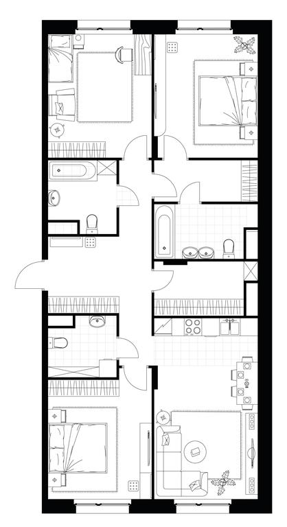 3-BD Apartment Sale, 105.1 sq. m. at Rezidentsii Skolkovo, Kashtanovaya ulitsa, 1, rabochiy posyolok Zarechye, Odintsovskiy City District, Moscow Region, Russia #1 3-BD Apartment Sale, 105.1 sq. m. at Rezidentsii Skolkovo, Kashtanovaya ulitsa, 1, rabochiy posyolok Zarechye, Odintsovskiy City District, Moscow Region, Russia #1