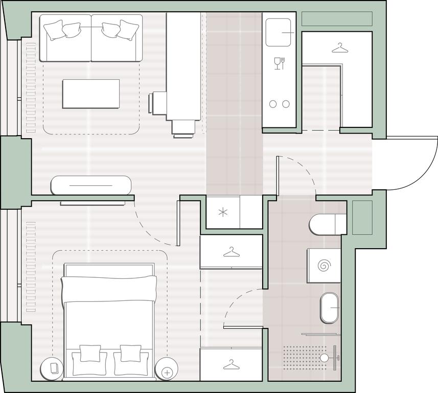 1-BD Apartment Sale, 37.1平方米 at Sreda na Lobachevskogo, Ochakovskoye Highway, Moscow, Russia #1 1-BD Apartment Sale, 37.1平方米 at Sreda na Lobachevskogo, Ochakovskoye Highway, Moscow, Russia #1