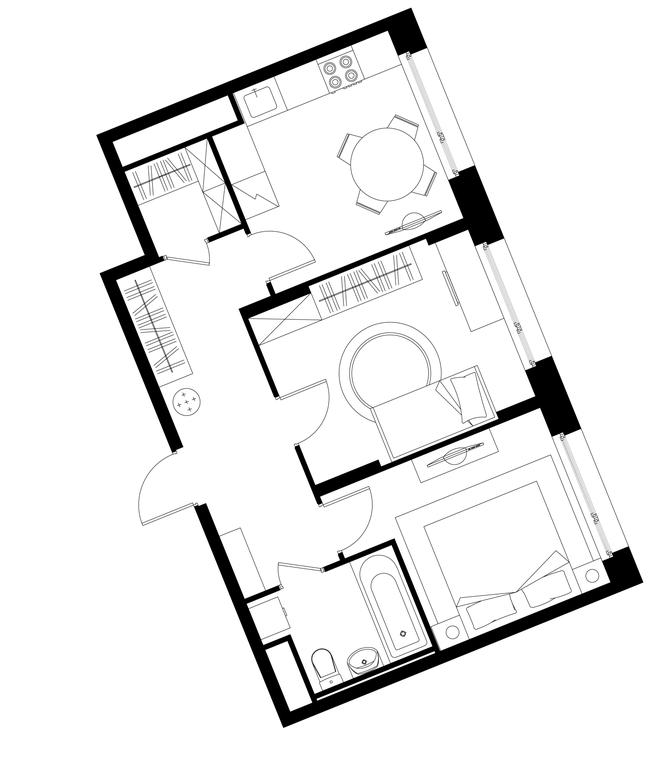2-BD Apartment Sale, 49.9 sq. m. at Peredelkino Blizhnee, Korneya Chukovskogo Street, 1, Vnukovskoye Settlement, Moscow, Russia #1 2-BD Apartment Sale, 49.9 sq. m. at Peredelkino Blizhnee, Korneya Chukovskogo Street, 1, Vnukovskoye Settlement, Moscow, Russia #1