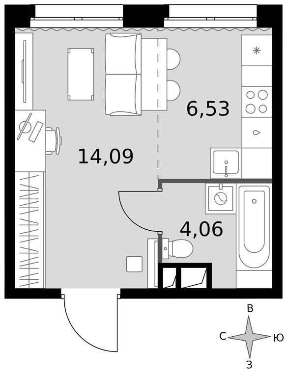 Apartment Sale, 24.68 sq. m. at Dvizhenie. Govorovo, Центральная улица, 47, деревня Говорово, поселение Московский, Москва, Россия #1 Apartment Sale, 24.68 sq. m. at Dvizhenie. Govorovo, Центральная улица, 47, деревня Говорово, поселение Московский, Москва, Россия #1