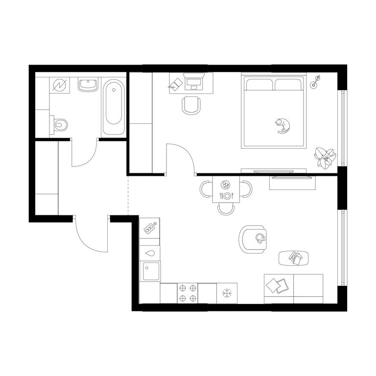 1-BD Apartment Sale, 44.1 sq. m. at Zelionyi Park, 687-y proyezd, 15с2, Zelenograd, Moscow, Russia #1 1-BD Apartment Sale, 44.1 sq. m. at Zelionyi Park, 687-y proyezd, 15с2, Zelenograd, Moscow, Russia #1