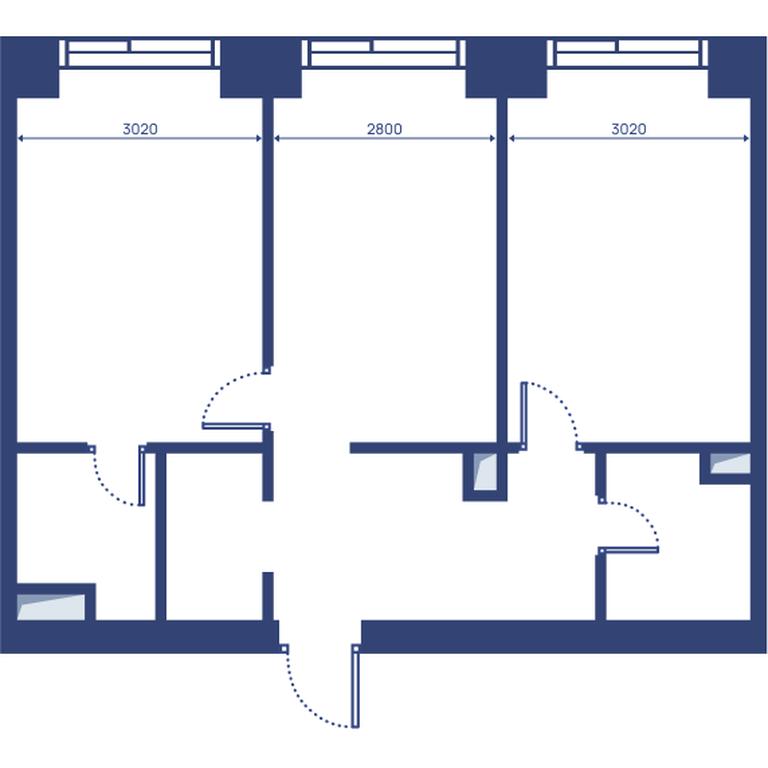 2-BD Apartment Sale, 57 sq. m. at Svet, Dmitrovskoye Highway, 83А, Moscow, Russia #2