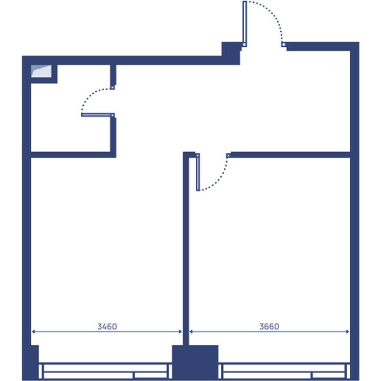 1-BD Apartment Sale, 47 sq. m. at Svet, Dmitrovskoye Highway, 83А, Moscow, Russia #2 1-BD Apartment Sale, 47 sq. m. at Svet, Dmitrovskoye Highway, 83А, Moscow, Russia #2