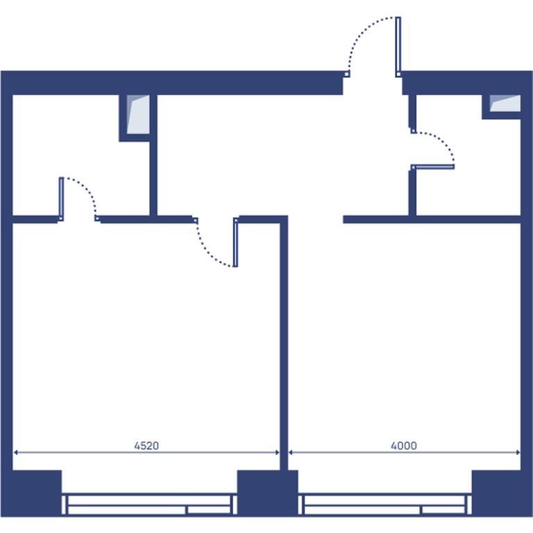 1-BD Apartment Sale, 55.3 sq. m. at Svet, Dmitrovskoye Highway, 83А, Moscow, Russia #2 1-BD Apartment Sale, 55.3 sq. m. at Svet, Dmitrovskoye Highway, 83А, Moscow, Russia #2