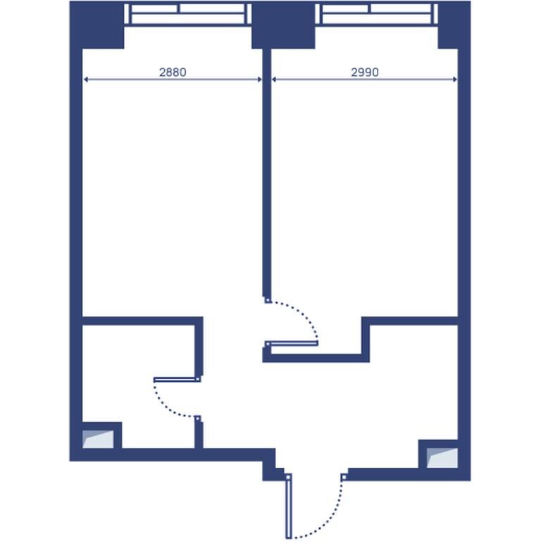 1-BD Apartment Sale, 38.2 sq. m. at Svet, Dmitrovskoye Highway, 83А, Moscow, Russia #2