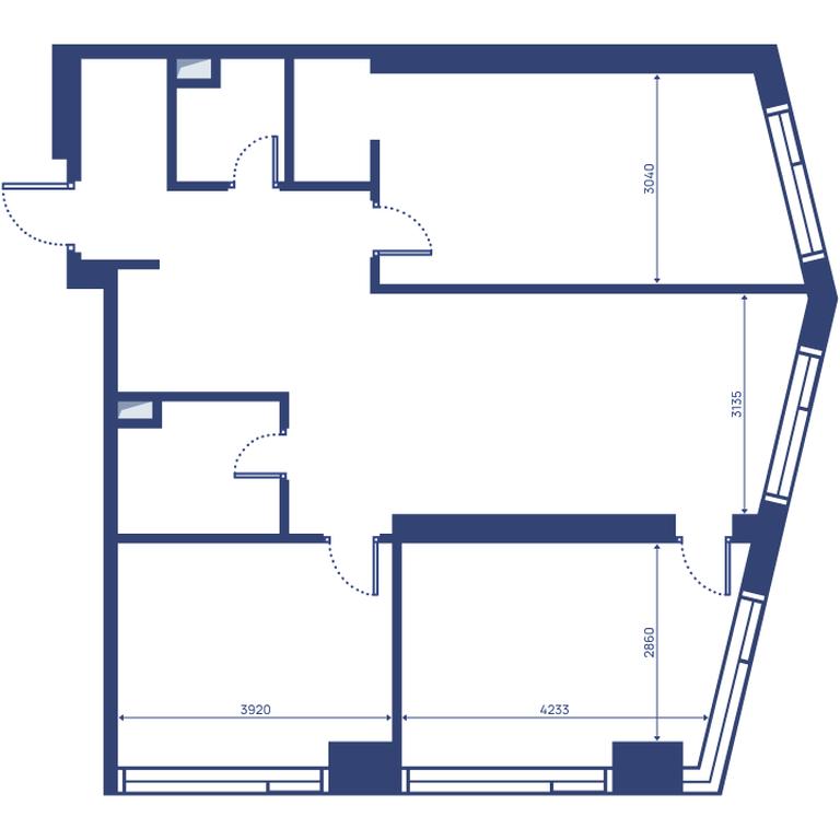 3-BD Apartment Sale, 86.7 sq. m. at Svet, Dmitrovskoye Highway, 83А, Moscow, Russia #2 3-BD Apartment Sale, 86.7 sq. m. at Svet, Dmitrovskoye Highway, 83А, Moscow, Russia #2