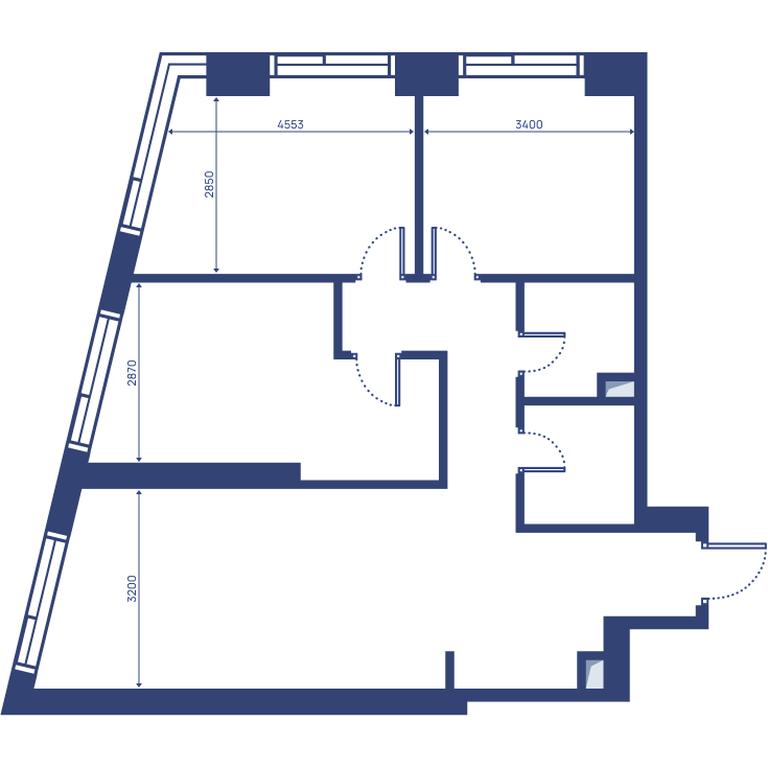 3-BD Apartment Sale, 76.9 sq. m. at Svet, Dmitrovskoye Highway, 83А, Moscow, Russia #2 3-BD Apartment Sale, 76.9 sq. m. at Svet, Dmitrovskoye Highway, 83А, Moscow, Russia #2