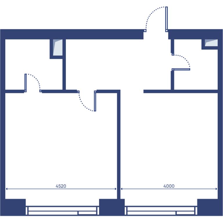 1-BD Apartment Sale, 55.7 sq. m. at Svet, Dmitrovskoye Highway, 83А, Moscow, Russia #2 1-BD Apartment Sale, 55.7 sq. m. at Svet, Dmitrovskoye Highway, 83А, Moscow, Russia #2