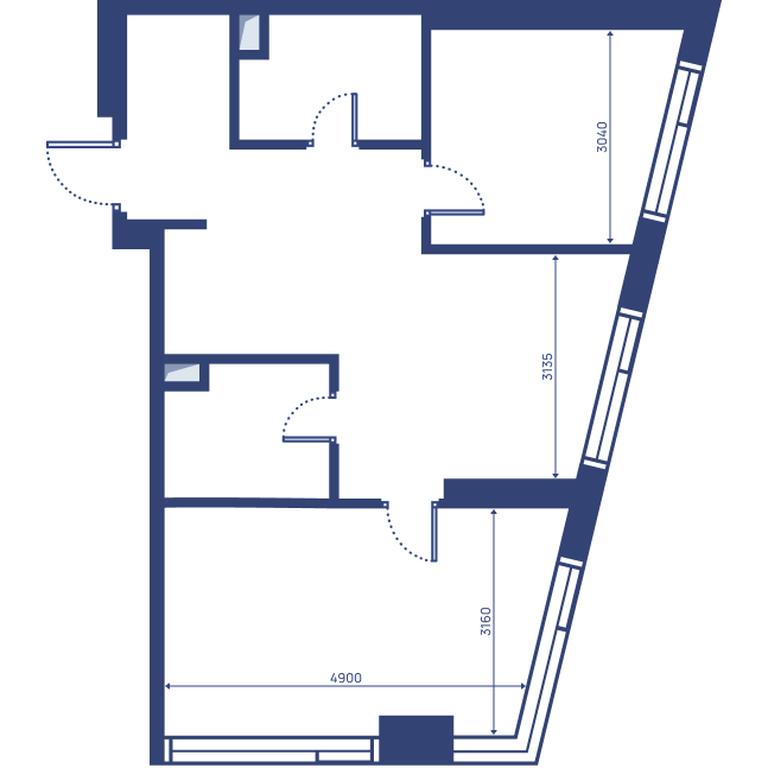 2-BD Apartment Sale, 59 sq. m. at Svet, Dmitrovskoye Highway, 83А, Moscow, Russia #2 2-BD Apartment Sale, 59 sq. m. at Svet, Dmitrovskoye Highway, 83А, Moscow, Russia #2