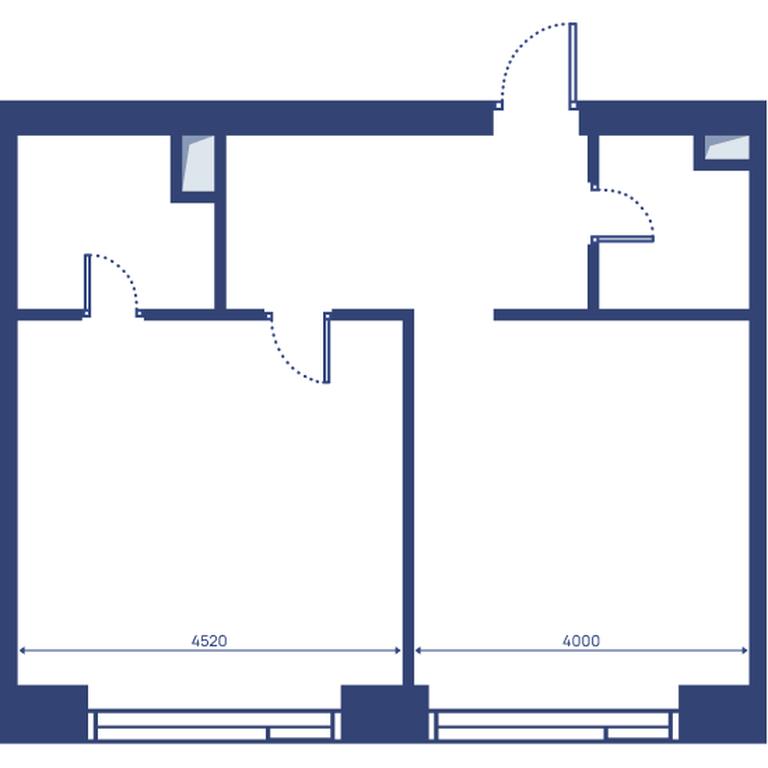 1-BD Apartment Sale, 55.7 sq. m. at Svet, Dmitrovskoye Highway, 83А, Moscow, Russia #2 1-BD Apartment Sale, 55.7 sq. m. at Svet, Dmitrovskoye Highway, 83А, Moscow, Russia #2