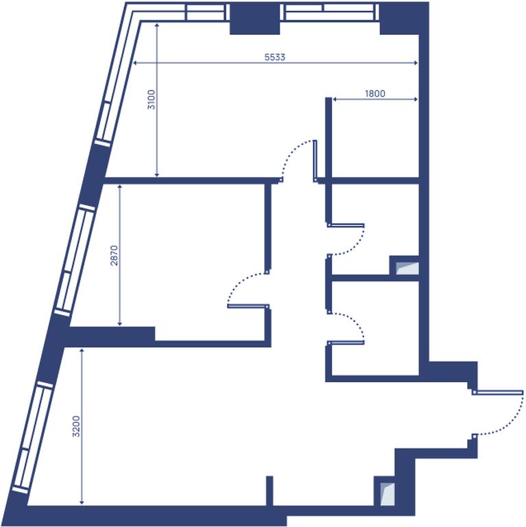 2-BD Apartment Sale, 62 sq. m. at Svet, Dmitrovskoye Highway, 83А, Moscow, Russia #2 2-BD Apartment Sale, 62 sq. m. at Svet, Dmitrovskoye Highway, 83А, Moscow, Russia #2