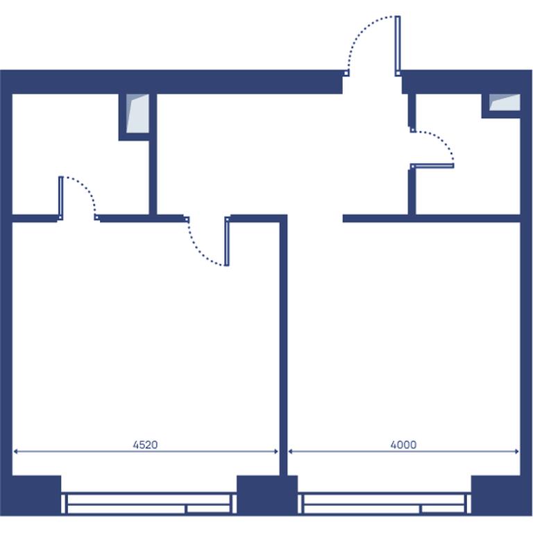 1-BD Apartment Sale, 55.7 sq. m. at Svet, Dmitrovskoye Highway, 83А, Moscow, Russia #2 1-BD Apartment Sale, 55.7 sq. m. at Svet, Dmitrovskoye Highway, 83А, Moscow, Russia #2