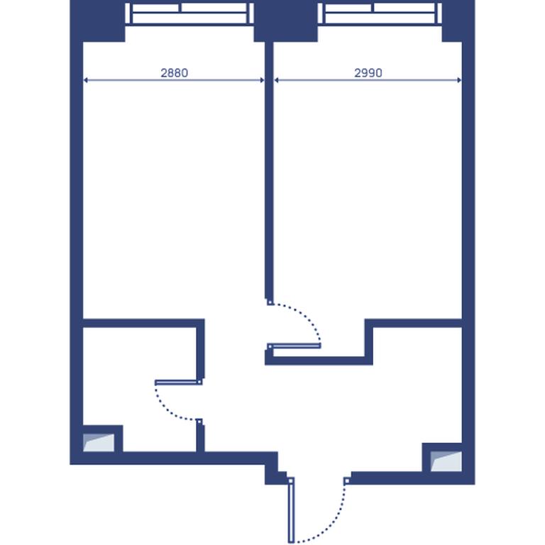 1-BD Apartment Sale, 38.4平方米 at Svet, Dmitrovskoye Highway, 83А, Moscow, Russia #2 1-BD Apartment Sale, 38.4平方米 at Svet, Dmitrovskoye Highway, 83А, Moscow, Russia #2