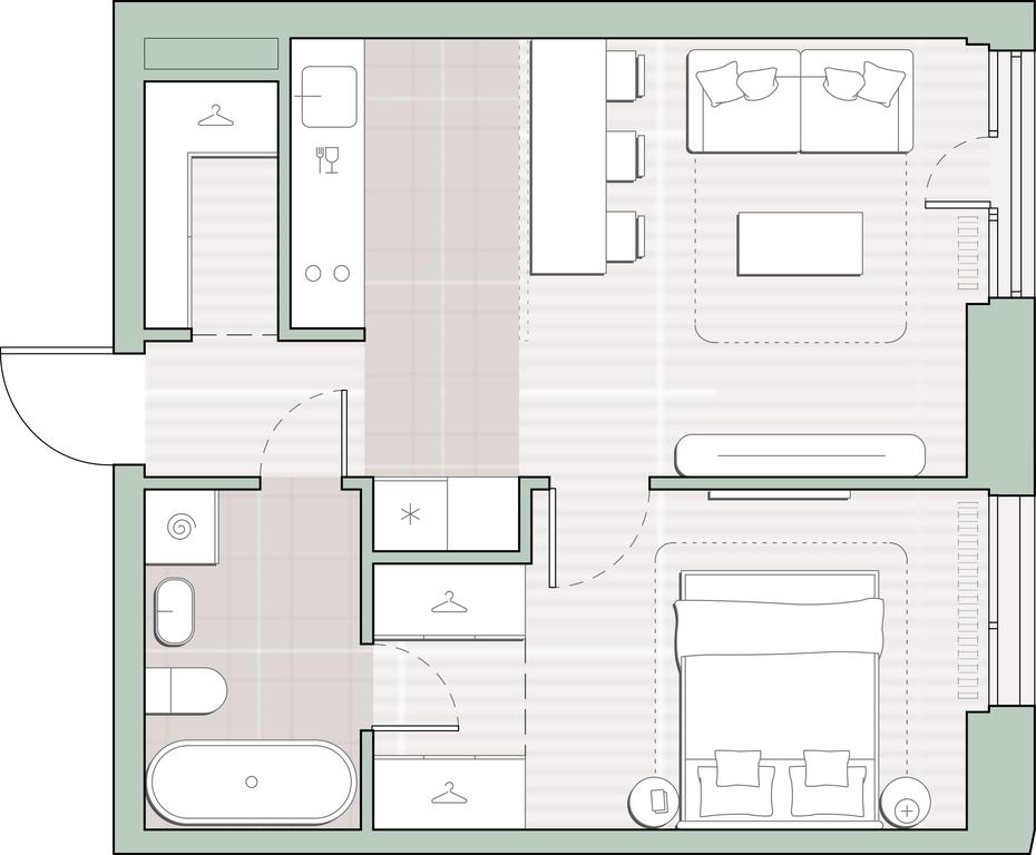 1-BD Apartment Sale, 41.7平方米 at Sreda na Lobachevskogo, Ochakovskoye Highway, Moscow, Russia #1 1-BD Apartment Sale, 41.7平方米 at Sreda na Lobachevskogo, Ochakovskoye Highway, Moscow, Russia #1
