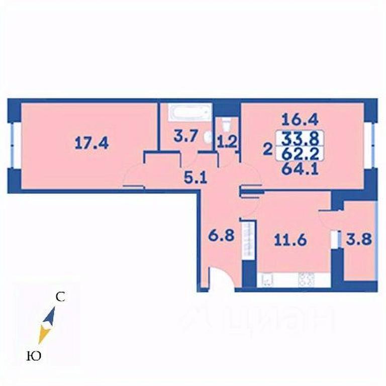 1-BD Apartment Sale, 64.1 sq. m. at Edelveys, Lugovaya ulitsa, derevnya Rogozinino, Pervomayskoye Settlement, Moscow, Russia #1 1-BD Apartment Sale, 64.1 sq. m. at Edelveys, Lugovaya ulitsa, derevnya Rogozinino, Pervomayskoye Settlement, Moscow, Russia #1