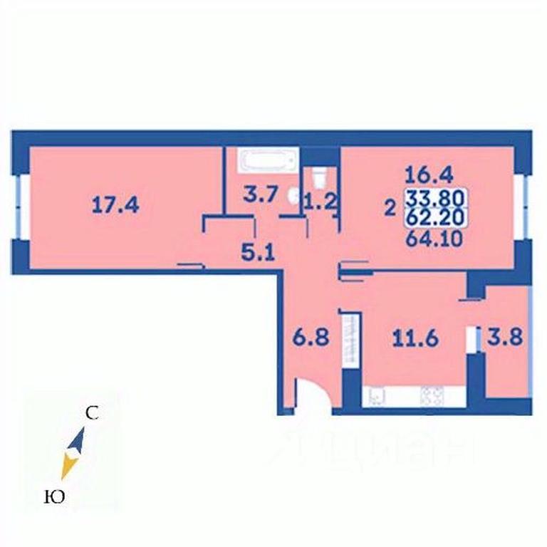 Продажа 1-комн. квартиры, 64,1 м² в ЖК «Эдельвейс», Луговая улица, деревня Рогозинино, поселение Первомайское, Москва, Россия #1 Продажа 1-комн. квартиры, 64,1 м² в ЖК «Эдельвейс», Луговая улица, деревня Рогозинино, поселение Первомайское, Москва, Россия #1