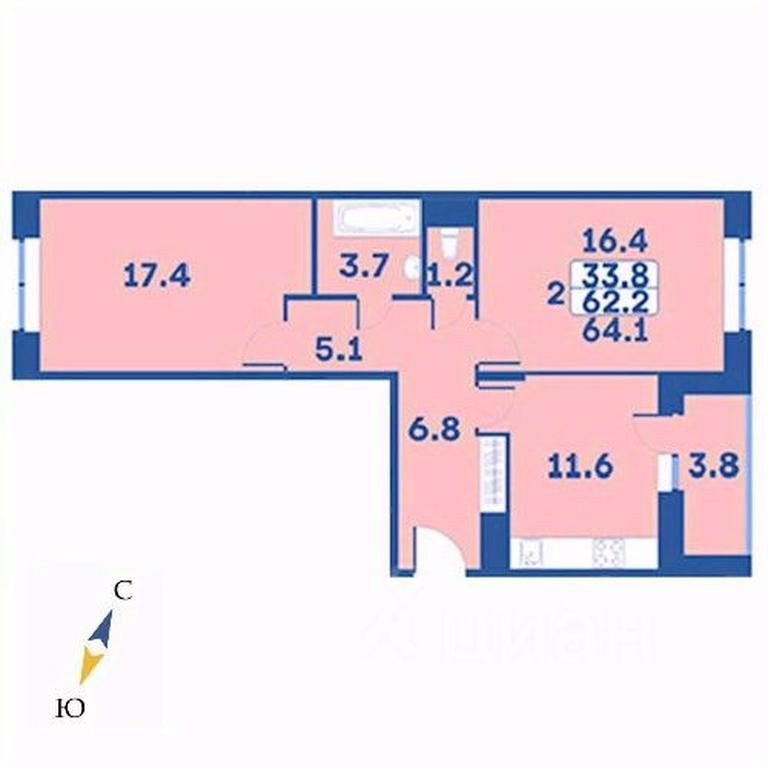 1-BD Apartment Sale, 64.1 sq. m. at Edelveys, Lugovaya ulitsa, derevnya Rogozinino, Pervomayskoye Settlement, Moscow, Russia #1 1-BD Apartment Sale, 64.1 sq. m. at Edelveys, Lugovaya ulitsa, derevnya Rogozinino, Pervomayskoye Settlement, Moscow, Russia #1