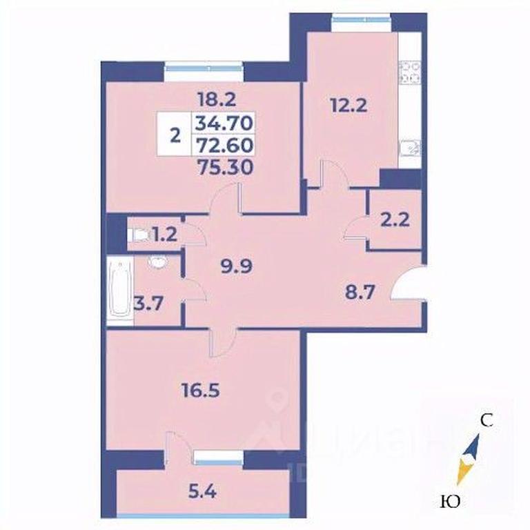 1-BD Apartment Sale, 75.3 sq. m. at Edelveys, Lugovaya ulitsa, derevnya Rogozinino, Pervomayskoye Settlement, Moscow, Russia #1 1-BD Apartment Sale, 75.3 sq. m. at Edelveys, Lugovaya ulitsa, derevnya Rogozinino, Pervomayskoye Settlement, Moscow, Russia #1