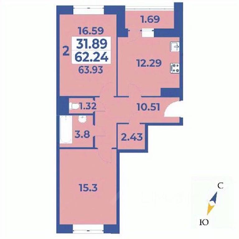 Продажа 1-комн. квартиры, 63,93 м² в ЖК «Эдельвейс», Луговая улица, деревня Рогозинино, поселение Первомайское, Москва, Россия #1 Продажа 1-комн. квартиры, 63,93 м² в ЖК «Эдельвейс», Луговая улица, деревня Рогозинино, поселение Первомайское, Москва, Россия #1