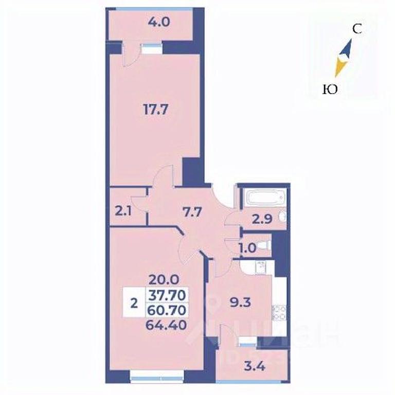 1-BD Apartment Sale, 64.4 sq. m. at Edelveys, Lugovaya ulitsa, derevnya Rogozinino, Pervomayskoye Settlement, Moscow, Russia #1 1-BD Apartment Sale, 64.4 sq. m. at Edelveys, Lugovaya ulitsa, derevnya Rogozinino, Pervomayskoye Settlement, Moscow, Russia #1