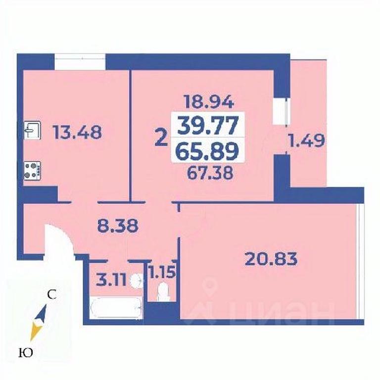 1-BD Apartment Sale, 67.38 sq. m. at Edelveys, Lugovaya ulitsa, derevnya Rogozinino, Pervomayskoye Settlement, Moscow, Russia #1 1-BD Apartment Sale, 67.38 sq. m. at Edelveys, Lugovaya ulitsa, derevnya Rogozinino, Pervomayskoye Settlement, Moscow, Russia #1