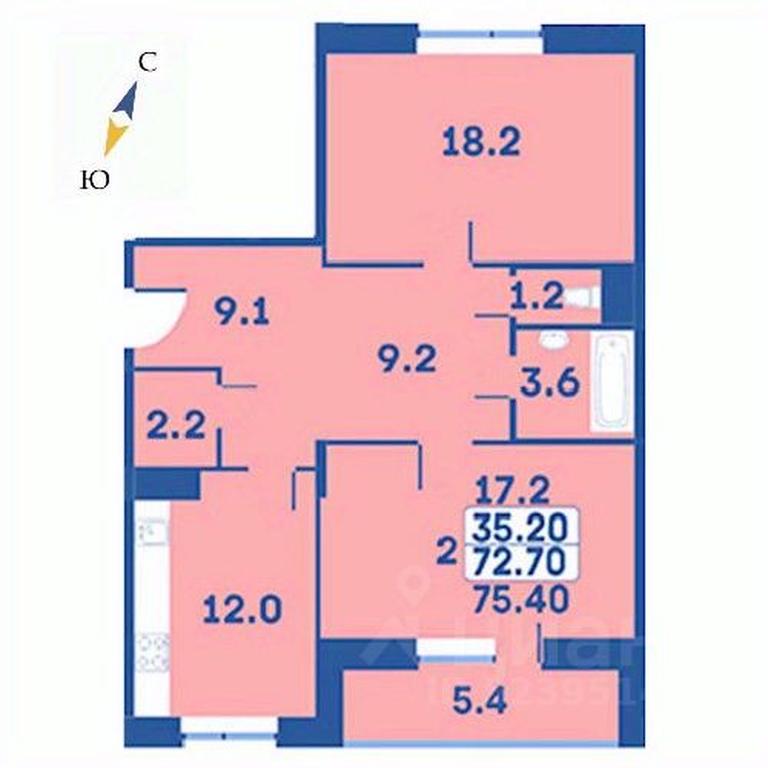 1-BD Apartment Sale, 75.4平方米 at Edelveys, Lugovaya ulitsa, derevnya Rogozinino, Pervomayskoye Settlement, Moscow, Russia #1 1-BD Apartment Sale, 75.4平方米 at Edelveys, Lugovaya ulitsa, derevnya Rogozinino, Pervomayskoye Settlement, Moscow, Russia #1