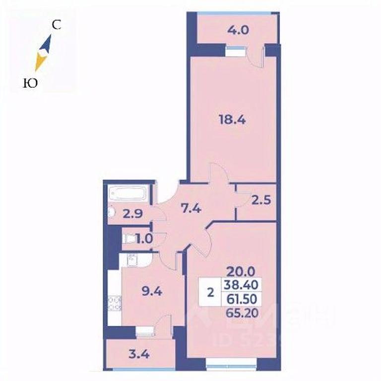 1-BD Apartment Sale, 65.2 sq. m. at Edelveys, Lugovaya ulitsa, derevnya Rogozinino, Pervomayskoye Settlement, Moscow, Russia #1 1-BD Apartment Sale, 65.2 sq. m. at Edelveys, Lugovaya ulitsa, derevnya Rogozinino, Pervomayskoye Settlement, Moscow, Russia #1